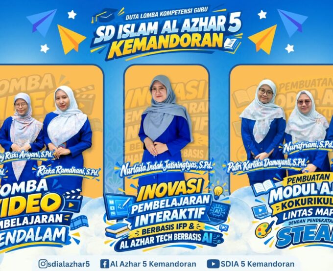 Duta Lomba Kompetensi Guru SD Islam Al Azhar 5 Kemandoran: Berinovasi, Berkarya, dan Menginspirasi